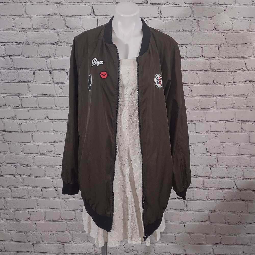 Forever 21 Reversible Bomber Jacket
